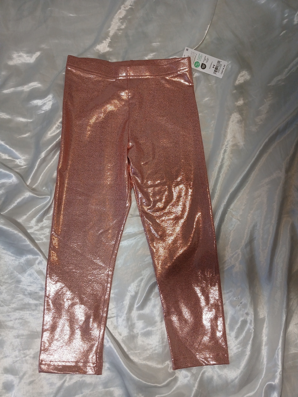 Carter's Rose Gold Shimmer Girls' Leggings